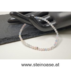 Armband Beryll facettiert 3mm